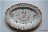 Worcester PHOENIX Monogram Armorial Platter