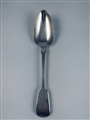 Antique Silver William IV Fiddle Pattern Tablespoon 1834