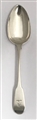 Antique Sterling Silver George III Fiddle Pattern Tablespoon, 1812