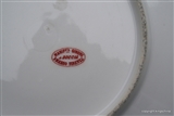 Pair EAGLE Armorial Porcelain Crest Plates DOCCIA Italy