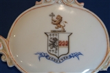 English Armorial Porcelain Coat Arms LEVETT