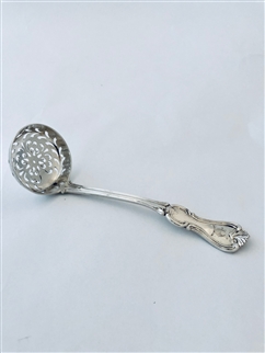 Antique Hallmarked Sterling Silver Victorian Silver Albert Pattern Sifting Spoon 1860