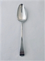 Antique Sterling Silver George III Old English Pattern Dessert Spoon 1774