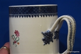 Antique Chinese Armorial Porcelain Mug ARCHER CREST