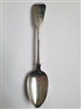 Antique William IV Hallmarked Sterling Silver Fiddle Pattern Table Spoon, 1831
