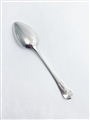 Antique George III Hallmarked Sterling Silver Old English Pattern Tablespoon 1787