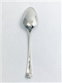 Antique George III Hallmarked Sterling Silver Old English Pattern Dessert Spoon 1784
