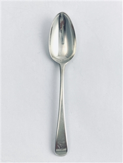 Antique George III Hallmarked Sterling Silver Old English Pattern large Teaspoon 1795