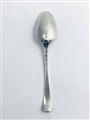 Antique George III Hallmarked Sterling Silver 'Wriggle Edge' Tablespoon 1774