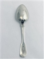Antique George IV Hallmarked Sterling Silver Fiddle Pattern Dessert Spoon 1826