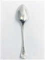 Antique George IV Hallmarked Sterling Silver Old English Pattern Dessert Spoon 1830