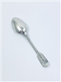 Antique Victorian Hallmarked Sterling Silver Fiddle Pattern Dessert Spoon 1842