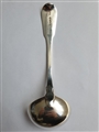 Fabulous quality Antique George III Hallmarked Sterling Silver Fiddle Pattern Sauce Ladle, 1818