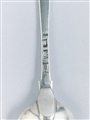 Antique George III Hallmarked Sterling Silver Winged Old English Pattern Tablespoon 1774