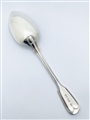 Antique Victorian Hallmarked Sterling Silver Fiddle & Thread Pattern Tablespoon 1839