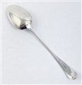 Antique Hallmarked Sterling Silver George III Old English pattern tablespoon 1787