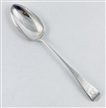 Antique Hallmarked Sterling Silver George III Old English pattern tablespoon 1787