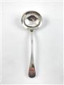 Antique George III Hallmarked Sterling Silver Old English pPattern Sauce Ladle 1810