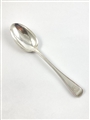Antique Victorian Hallmarked Sterling Silver Bead Edged tablespoon 1867
