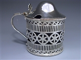 Antique Sterling Silver George III Mustard Pot made in 1780