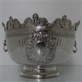 Early 18th Century Antique Queen Anne Britannia Silver Monteith Bowl London 1711 Isaac Dighton