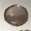 18th Century Antique George III Sterling Silver Salver London 1772 John Carter