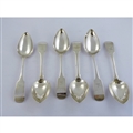 6 Cork Table Spoons, 1810