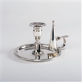 George III Silver Chamber Candlestick