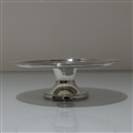 Mid 18th Century Antique George II Sterling Silver Silver Pair Tazzas Dublin Circa 1740 Barth Mosse