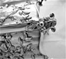 Wonderful set 3 crested & armorial George III silver caddies London 1766/6 Vere & Lutwyche