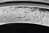 Super pair armorial George I Britannia silver plates London 1725 Paul De Lamerie