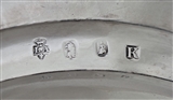 Super pair armorial George I Britannia silver plates London 1725 Paul De Lamerie