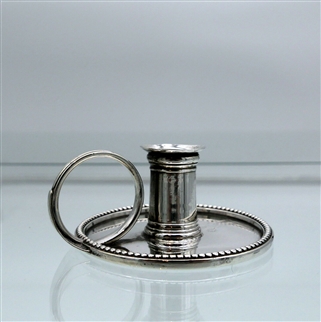 George III Sterling Silver Chamberstick