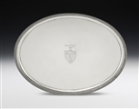 A VERY FINE GEORGE III DRINKS SALVER MADE IN LONDON IN 1781 BY WAKELIN & TAYLOR