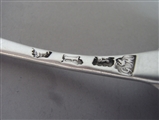 A Rare Pair of George Ii Hanoverian Pattern Sauce Ladles Made in London in 1751 by George Morris