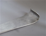A Very Rare George Ii Hanoverian 'hook End' Serving/basting Spoon Made in Dublin in 1759 by Daniel Popkins