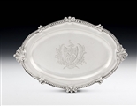 An Important Pair of George Iii Sauce Tureens & Stands Made in London in 1775 by William Holmes