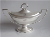 William Frisbee. A Very Fine Pair of George Iii Sauce Tureens Made in London in 1797 by William Frisbee