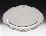 Frederick Kandler. An Unusual George Iii Salmon Dish Made in London in 1776 by Frederick Kandler