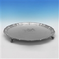 Incredible & Very Large Sterling Silver Salver