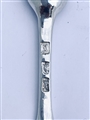 A fine early George III hallmarked sterling silver silver Marrow Scoop 1764