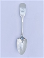 Irish Dublin William IV hallmarked sterling silver teaspoon, 1833