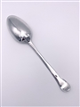 Antique Hallmarked Sterling Silver George III Bright Cut Tablespoon 1782