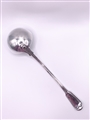 Antique Hallmarked Sterling Silver Victorian Fiddle & Thread Pattern Soup Ladle 1858