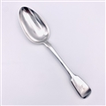 Antique Hallmarked Sterling Silver George IV Fiddle Pattern Tablespoon 1827