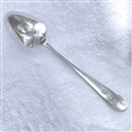 Antique Hallmarked Irish Sterling Silver George III Old English Pattern Teaspoon c.1800