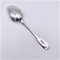 Antique Hallmarked Sterling Silver Victorian Fiddle Pattern Tablespoon 1838
