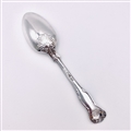 Antique Hallmarked Sterling Silver William IV King's Husk Pattern Dessert Spoon 1831