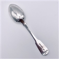 Antique Hallmarked Sterling Silver William IV Fiddle Pattern Dessert Spoon 1835