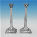 Pair of George III Candlesticks